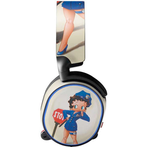 Betty Boop The Police Officer SteelSeries Arctis 3 Skin